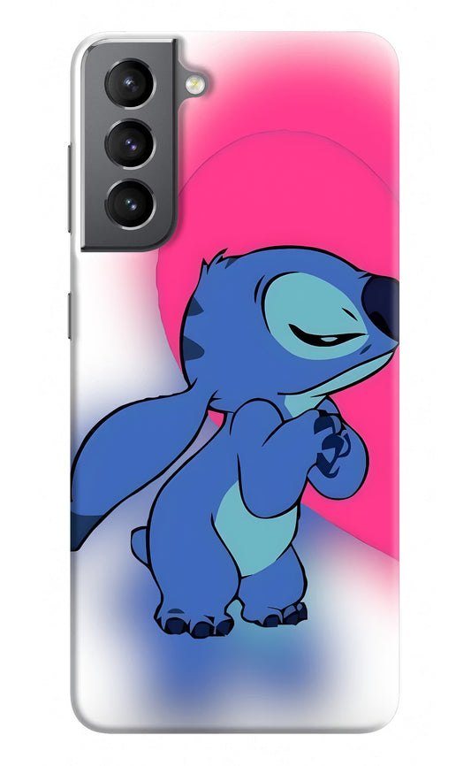Stitch Hug Samsung S21 Plus Hard Case Back Cover by Casekaro