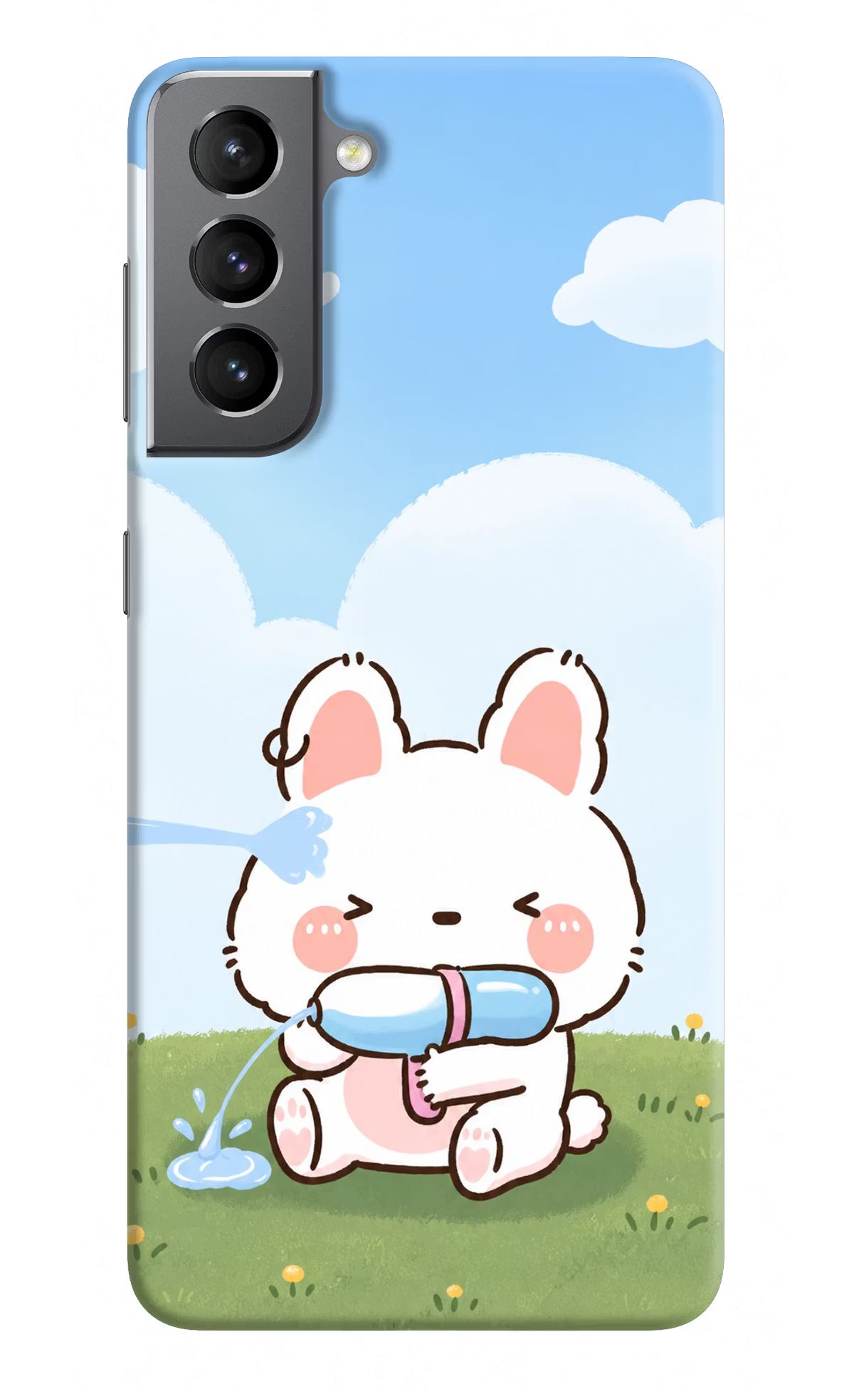 Bunny Treat Samsung S21 Plus Back Cover
