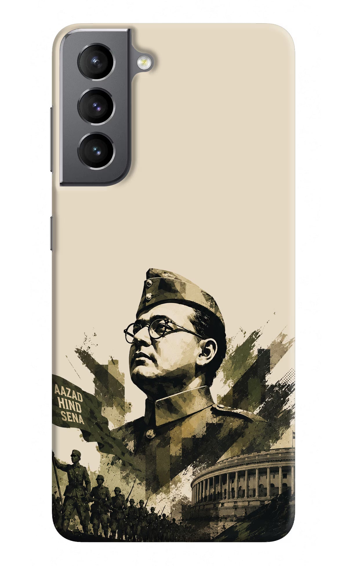 Netaji Rising Samsung S21 Plus Back Cover
