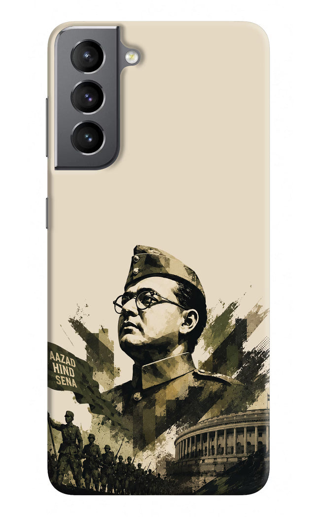 Netaji Rising Samsung S21 Plus Hard Case Back Cover by Casekaro