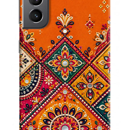 Kutch Glow Samsung S21 Plus Hard Case Back Cover by Casekaro