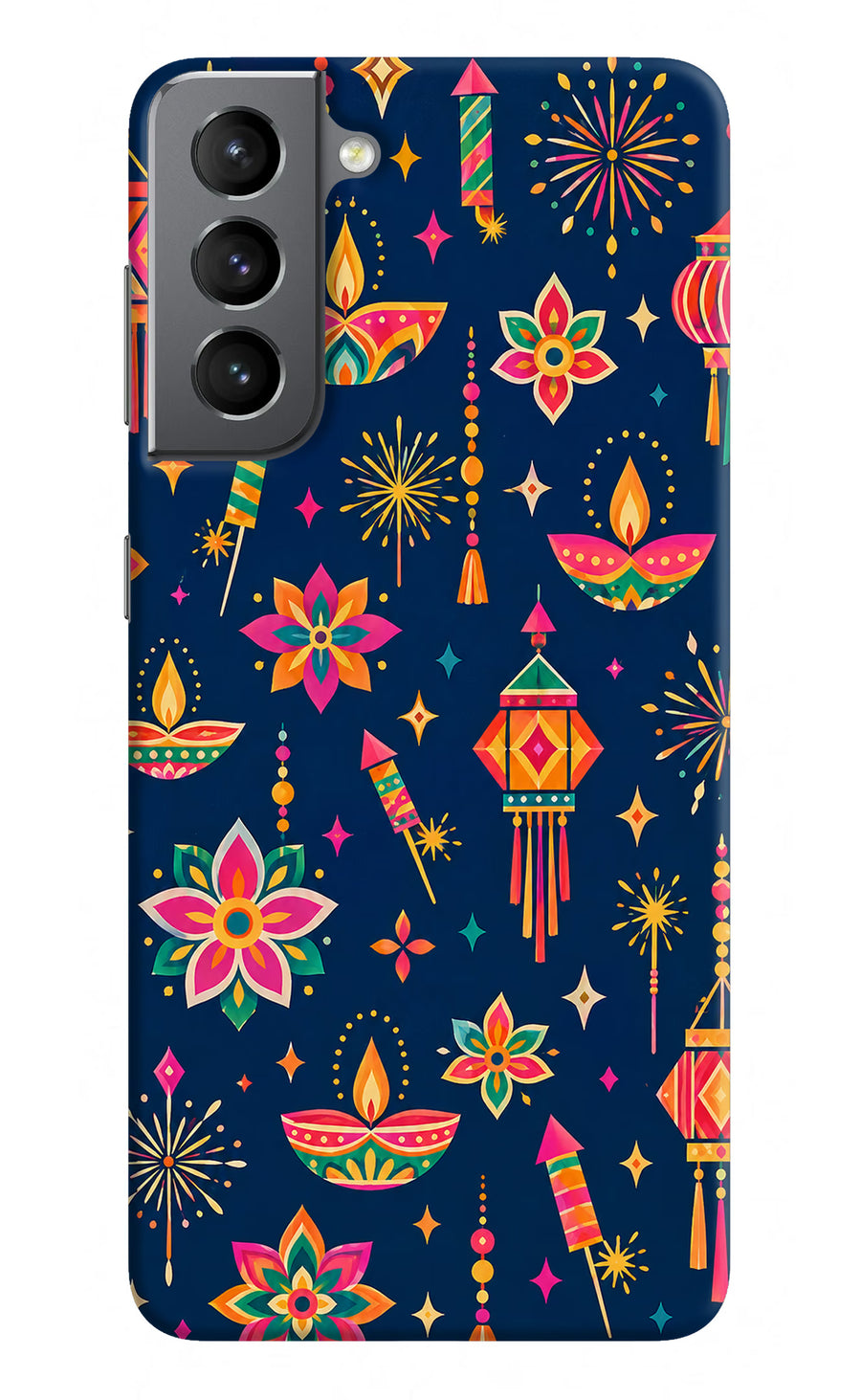 Festive Pop Samsung S21 Plus Back Cover, Hard case