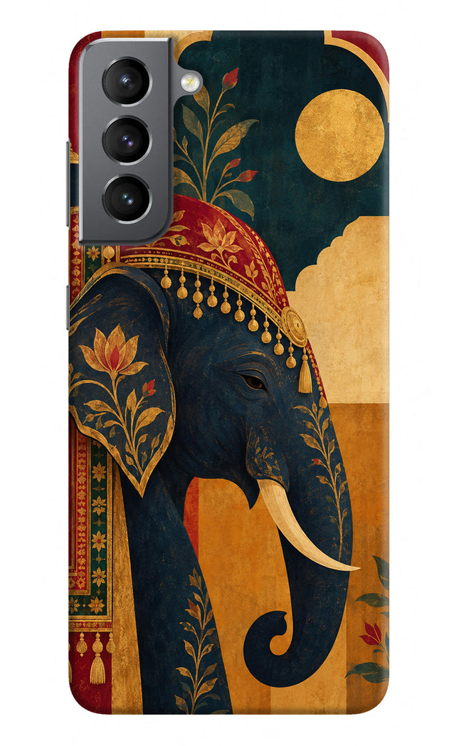Royal Elephant Samsung S21 Plus Hard Case Back Cover by Casekaro