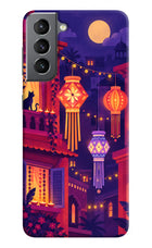 Lantern Lane Samsung S21 Plus Hard Case Back Cover by Casekaro