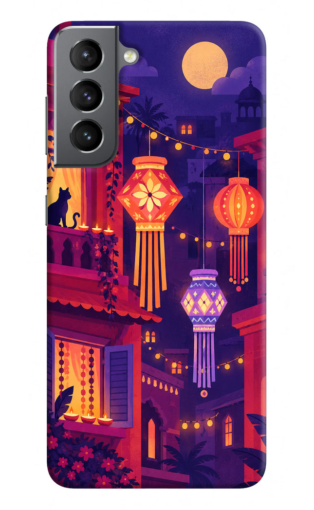 Lantern Lane Samsung S21 Plus Hard Case Back Cover by Casekaro