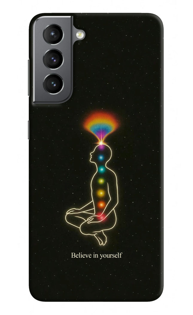 Believe in yourself Samsung S21 Plus Hard Case Back Cover by Casekaro