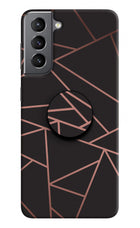 Geometric Pattern Samsung S21 Plus Pop Case by Casekaro