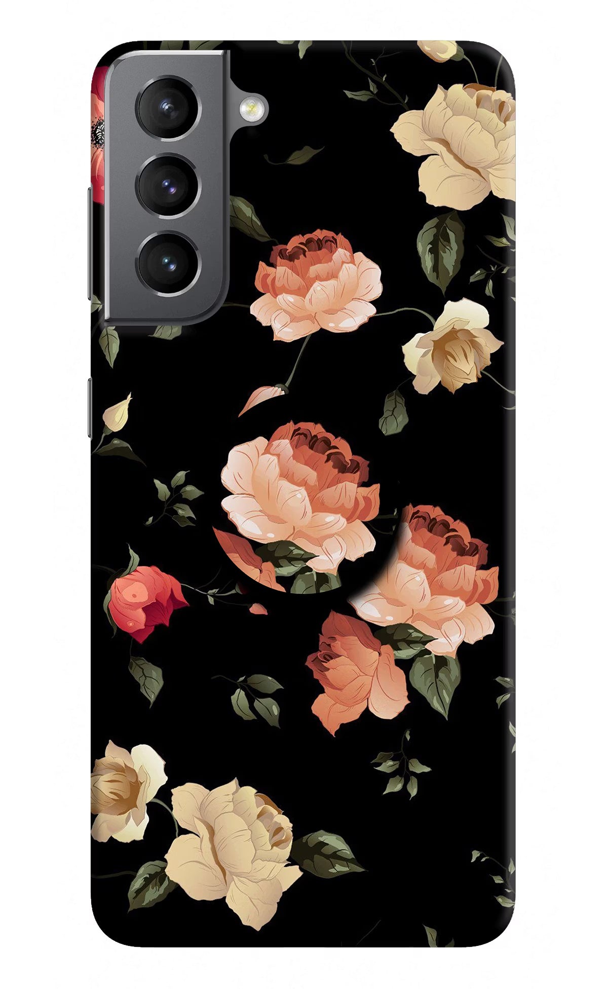 Flowers Samsung S21 Plus Pop Case by Casekaro