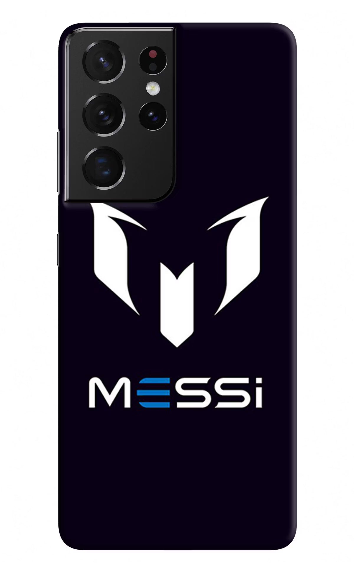Messi Logo Samsung S21 Ultra Hard Case Back Cover by Casekaro