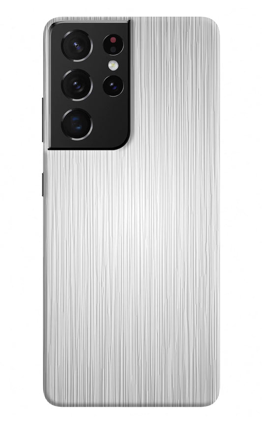 Wooden Grey Texture Samsung S21 Ultra Hard Case Back Cover by Casekaro