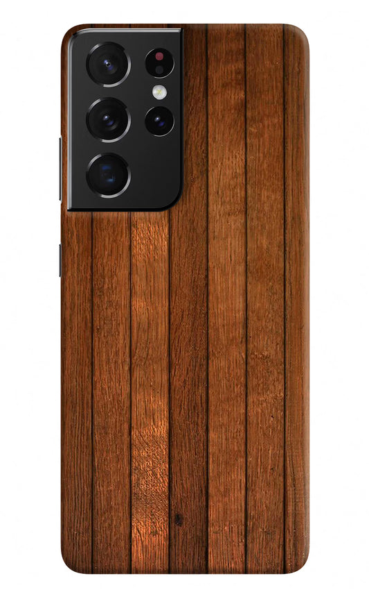 Wooden Artwork Bands Samsung S21 Ultra Hard Case Back Cover by Casekaro