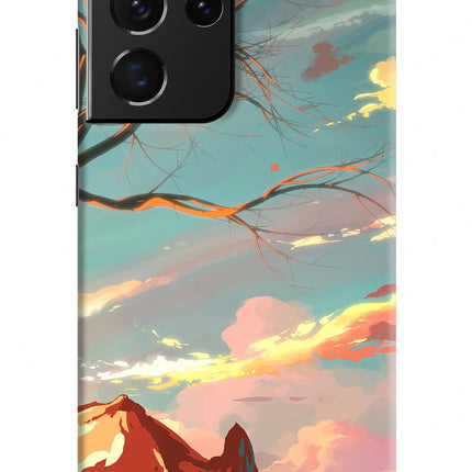 Scenery Samsung S21 Ultra Hard Case Back Cover by Casekaro