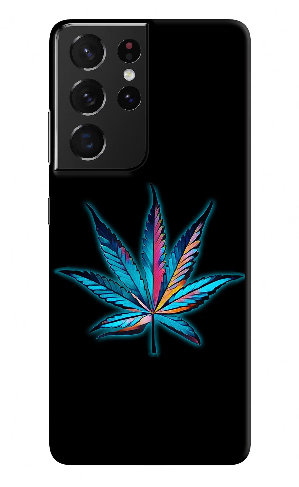 Weed Samsung S21 Ultra Hard Case Back Cover by Casekaro