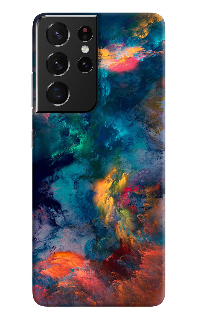 Artwork Paint Samsung S21 Ultra Hard Case Back Cover by Casekaro
