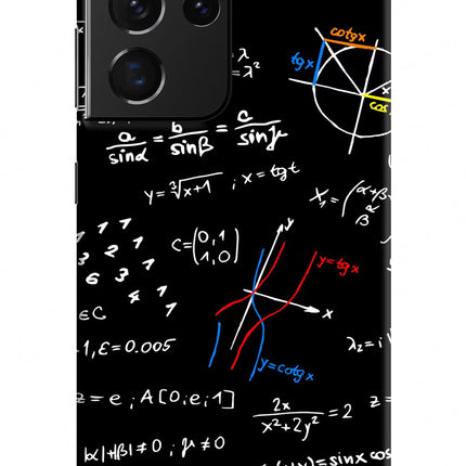 Mathematics Formula Samsung S21 Ultra Hard Case Back Cover by Casekaro