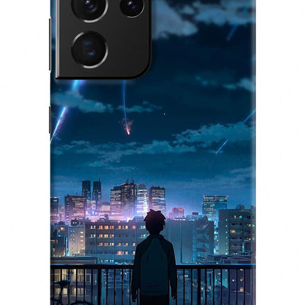 Anime Samsung S21 Ultra Hard Case Back Cover by Casekaro