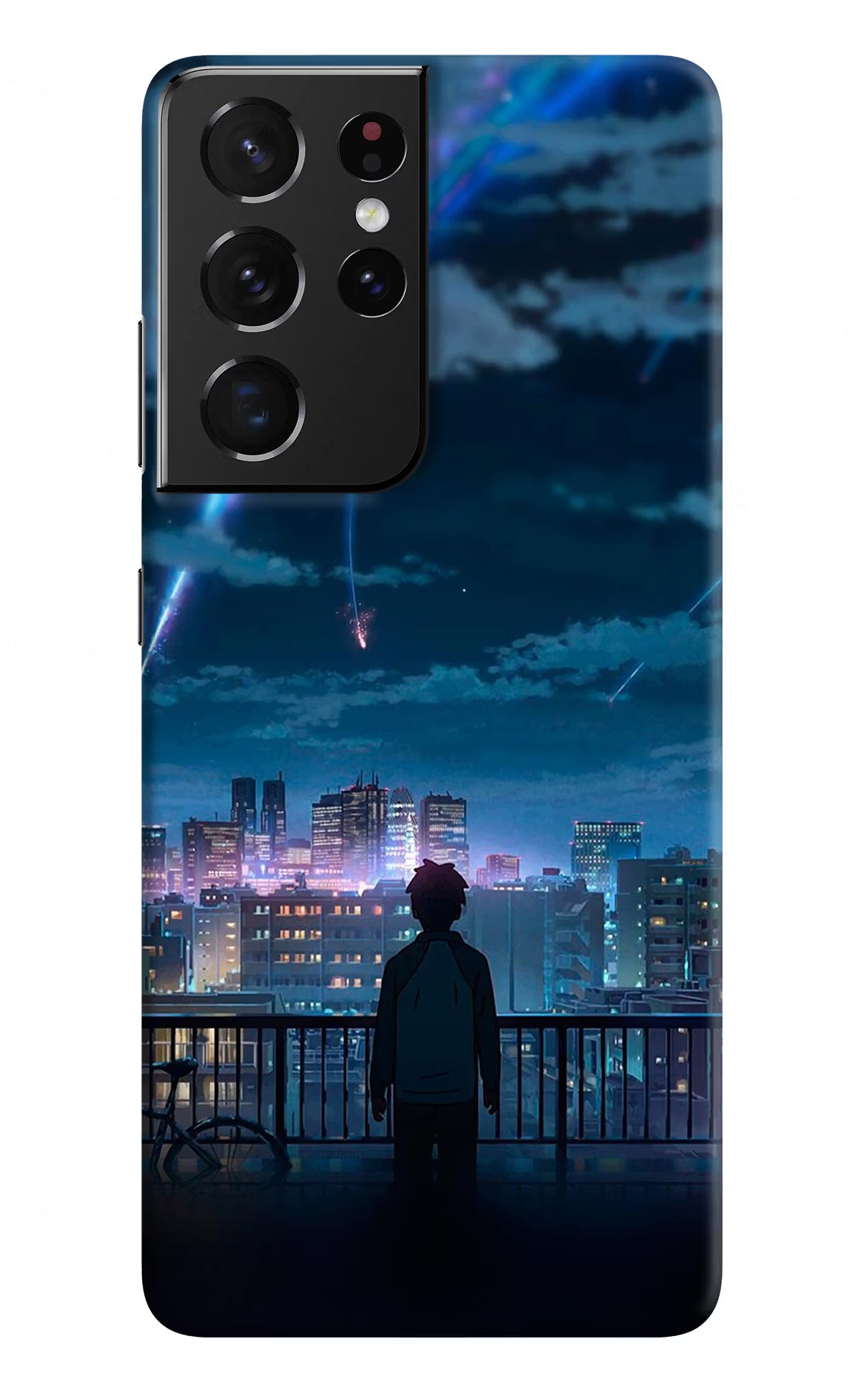 Anime Samsung S21 Ultra Hard Case Back Cover by Casekaro