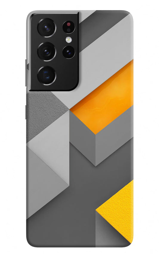 Abstract Samsung S21 Ultra Hard Case Back Cover by Casekaro