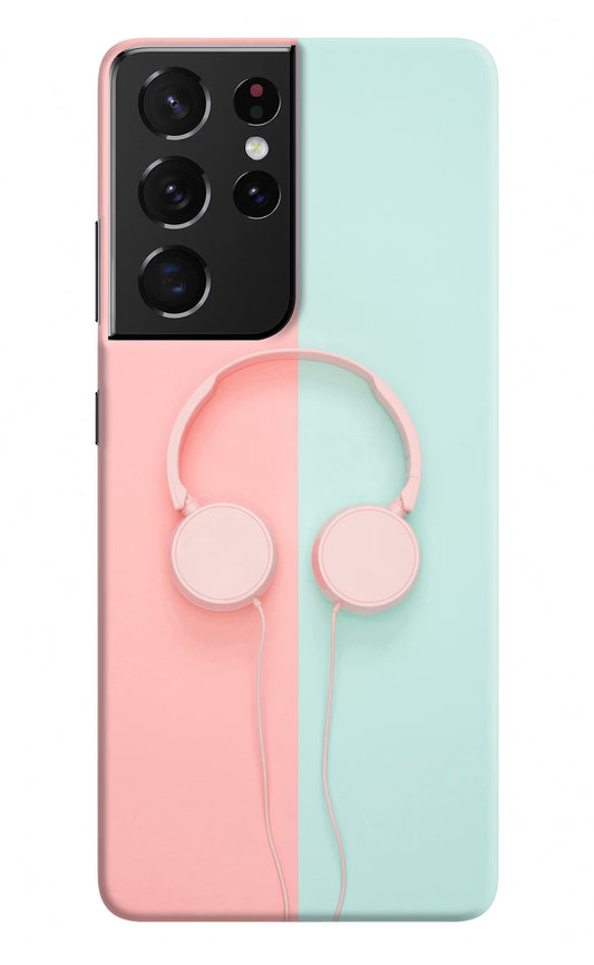 Music Lover Samsung S21 Ultra Hard Case Back Cover by Casekaro