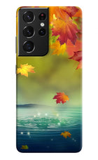 Flowers Samsung S21 Ultra Hard Case Back Cover by Casekaro
