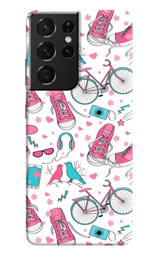 Artwork Samsung S21 Ultra Hard Case Back Cover by Casekaro