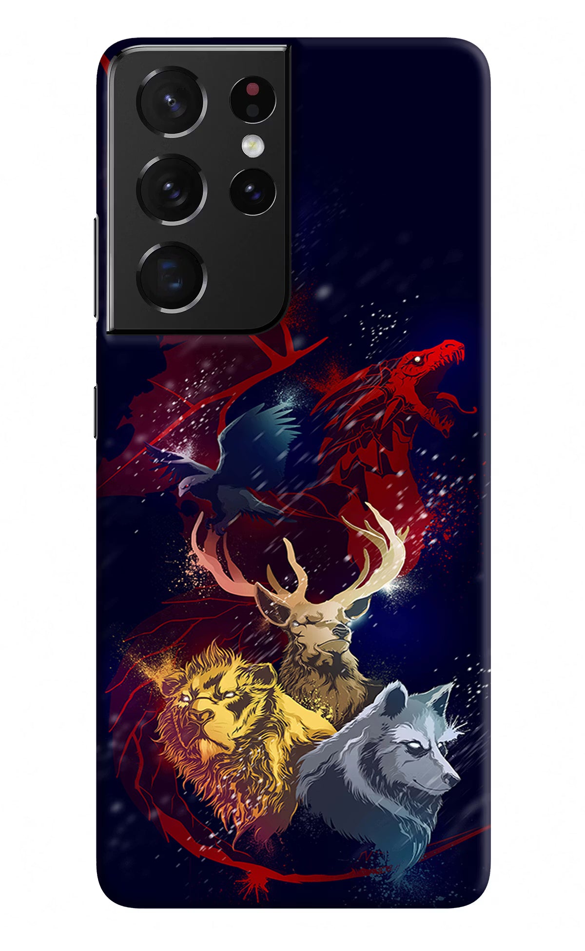 Game Of Thrones Samsung S21 Ultra Hard Case Back Cover by Casekaro