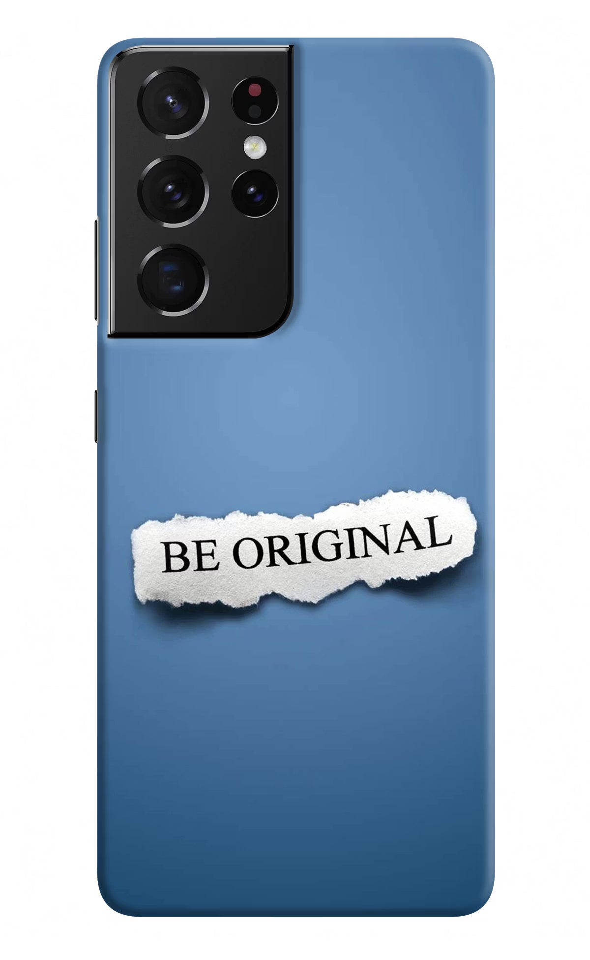 Be Original Samsung S21 Ultra Hard Case Back Cover by Casekaro