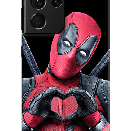 Deadpool Samsung S21 Ultra Hard Case Back Cover by Casekaro