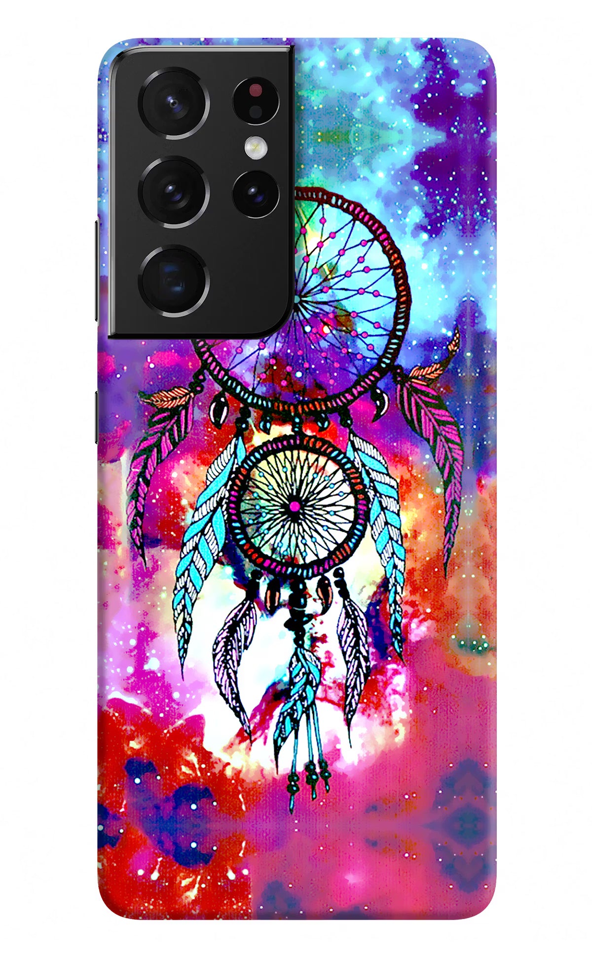 Dream Catcher Abstract Samsung S21 Ultra Hard Case Back Cover by Casekaro
