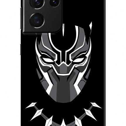 Black Panther Samsung S21 Ultra Hard Case Back Cover by Casekaro