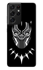 Black Panther Samsung S21 Ultra Hard Case Back Cover by Casekaro