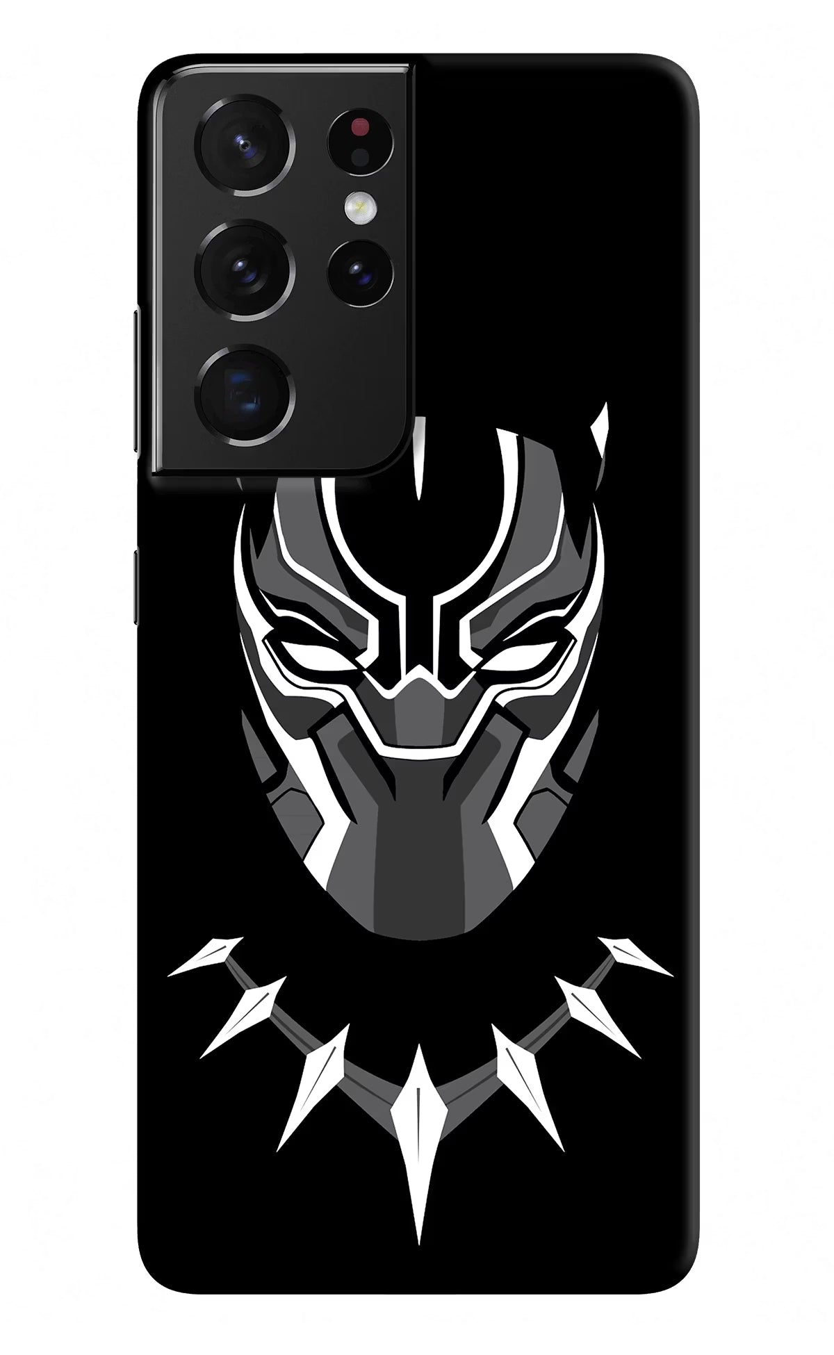 Black Panther Samsung S21 Ultra Hard Case Back Cover by Casekaro