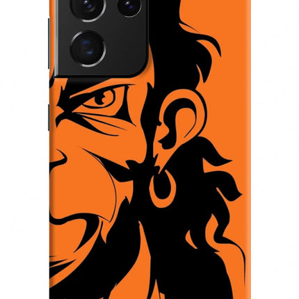 Hanuman Samsung S21 Ultra Hard Case Back Cover by Casekaro