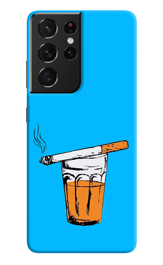 Chai Sutta Samsung S21 Ultra Hard Case Back Cover by Casekaro