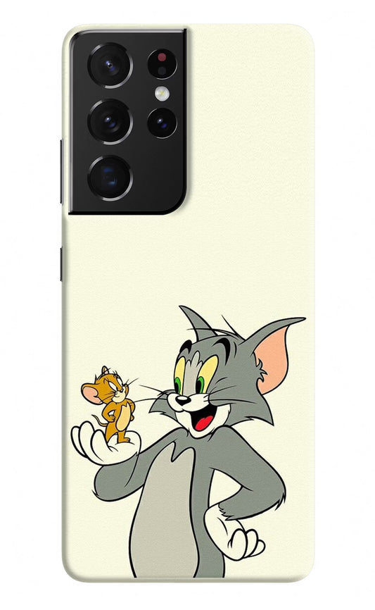 Tom & Jerry Samsung S21 Ultra Hard Case Back Cover by Casekaro