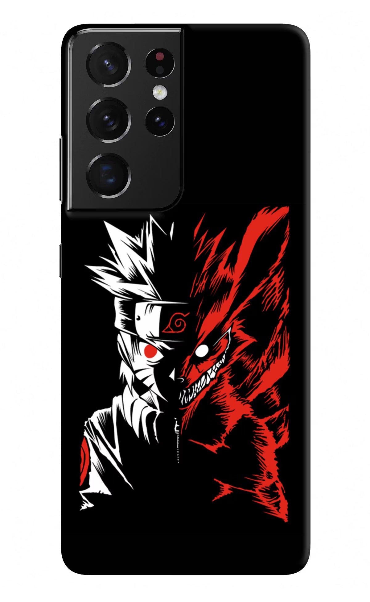 Naruto Two Face Samsung S21 Ultra Hard Case Back Cover by Casekaro