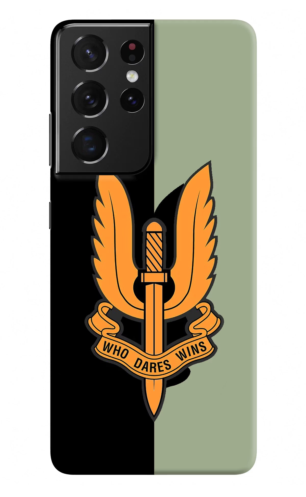 Balidan Logo Samsung S21 Ultra Hard Case Back Cover by Casekaro