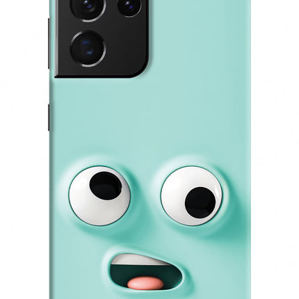 Funny Cartoon Samsung S21 Ultra Hard Case Back Cover by Casekaro