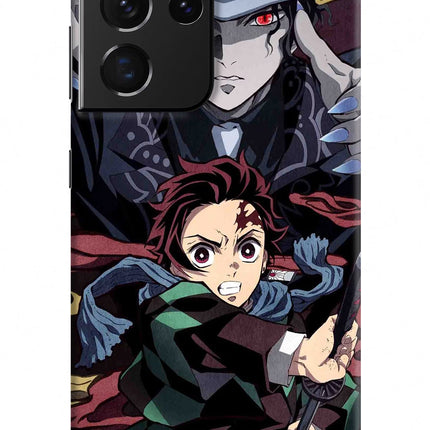 Demon Slayer Samsung S21 Ultra Hard Case Back Cover by Casekaro