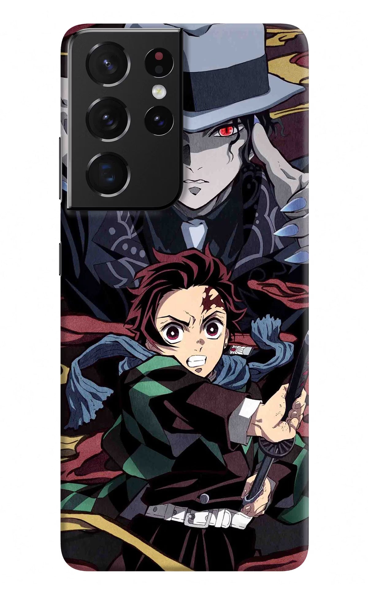 Demon Slayer Samsung S21 Ultra Hard Case Back Cover by Casekaro
