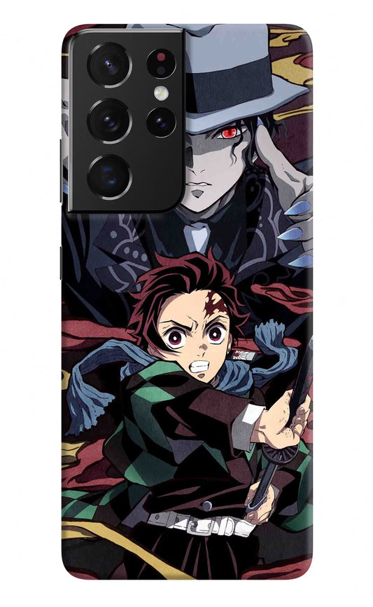 Demon Slayer Samsung S21 Ultra Hard Case Back Cover by Casekaro