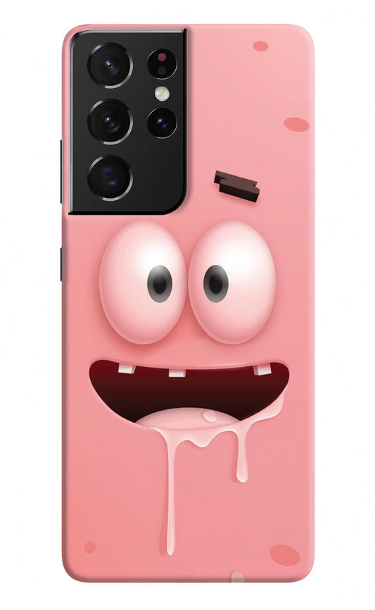 Sponge 2 Samsung S21 Ultra Hard Case Back Cover by Casekaro