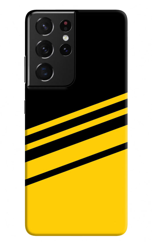 Yellow Shades Samsung S21 Ultra Hard Case Back Cover by Casekaro