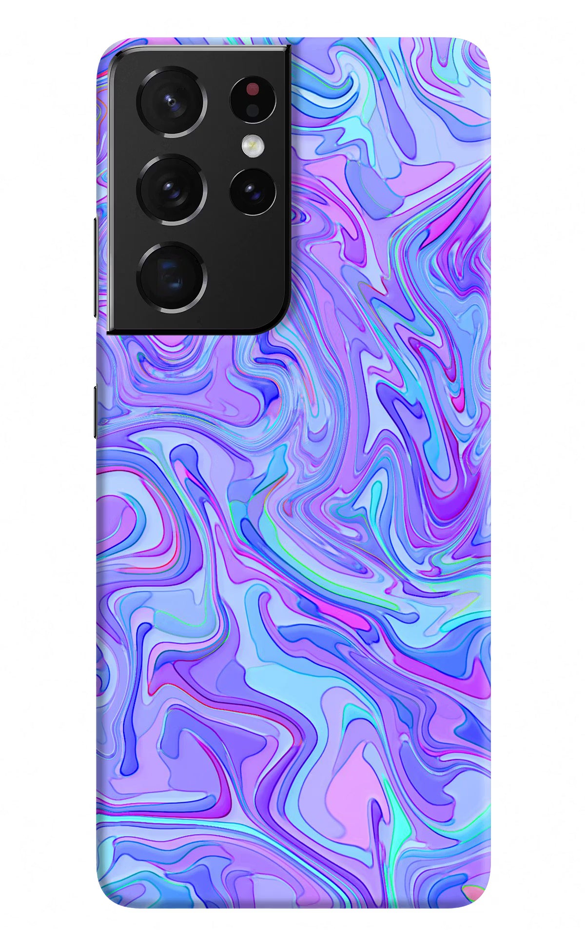 Glitter Samsung S21 Ultra Hard Case Back Cover by Casekaro