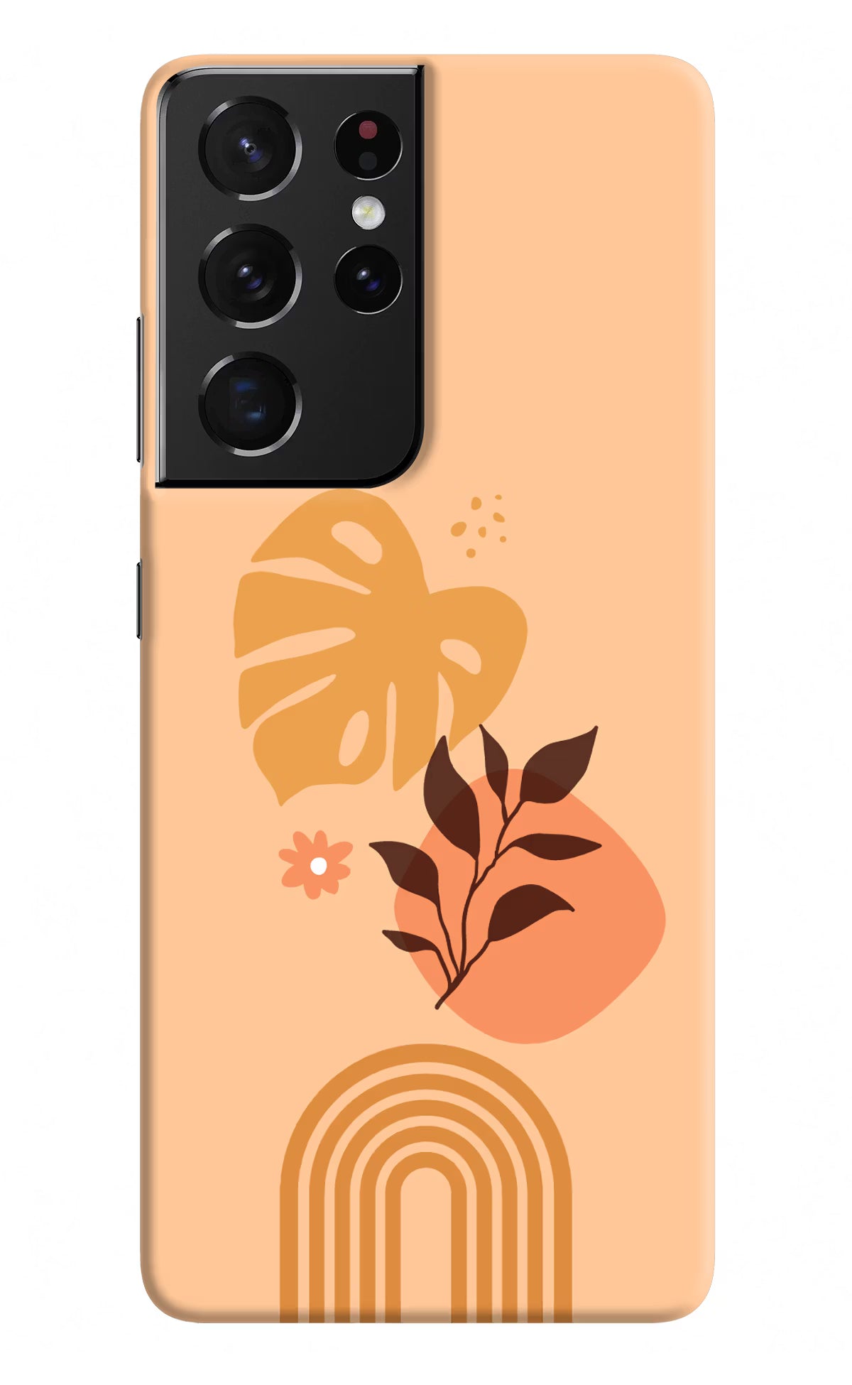 Bohemian Art Samsung S21 Ultra Hard Case Back Cover by Casekaro