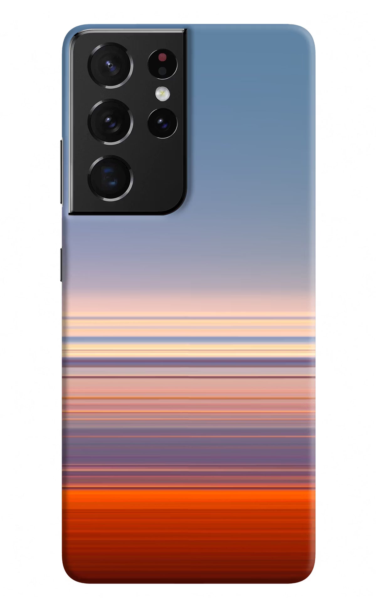 Morning Colors Samsung S21 Ultra Hard Case Back Cover by Casekaro