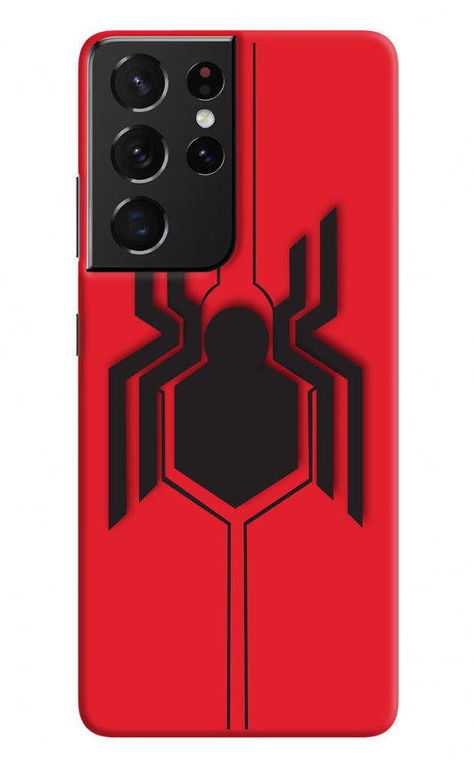 Spider Samsung S21 Ultra Hard Case Back Cover by Casekaro