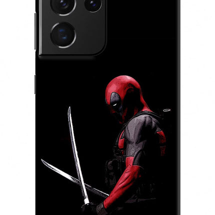 Deadpool Samsung S21 Ultra Hard Case Back Cover by Casekaro