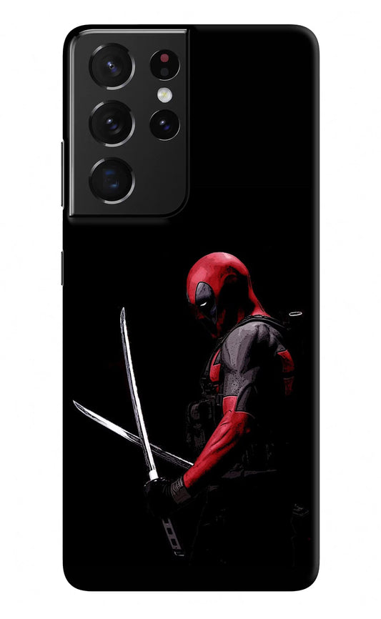Deadpool Samsung S21 Ultra Hard Case Back Cover by Casekaro
