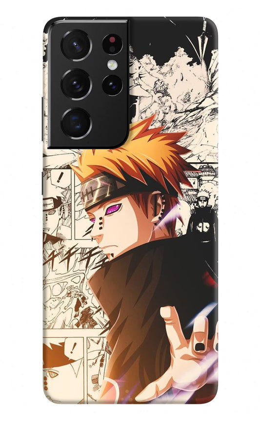 Pain Anime Samsung S21 Ultra Hard Case Back Cover by Casekaro